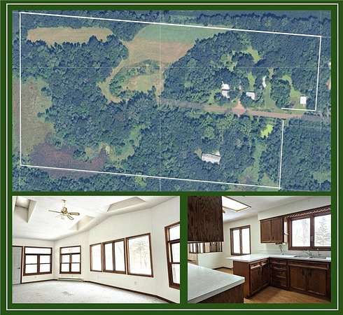 21 Acres of Recreational Land with Home for Sale in South Haven, Minnesota