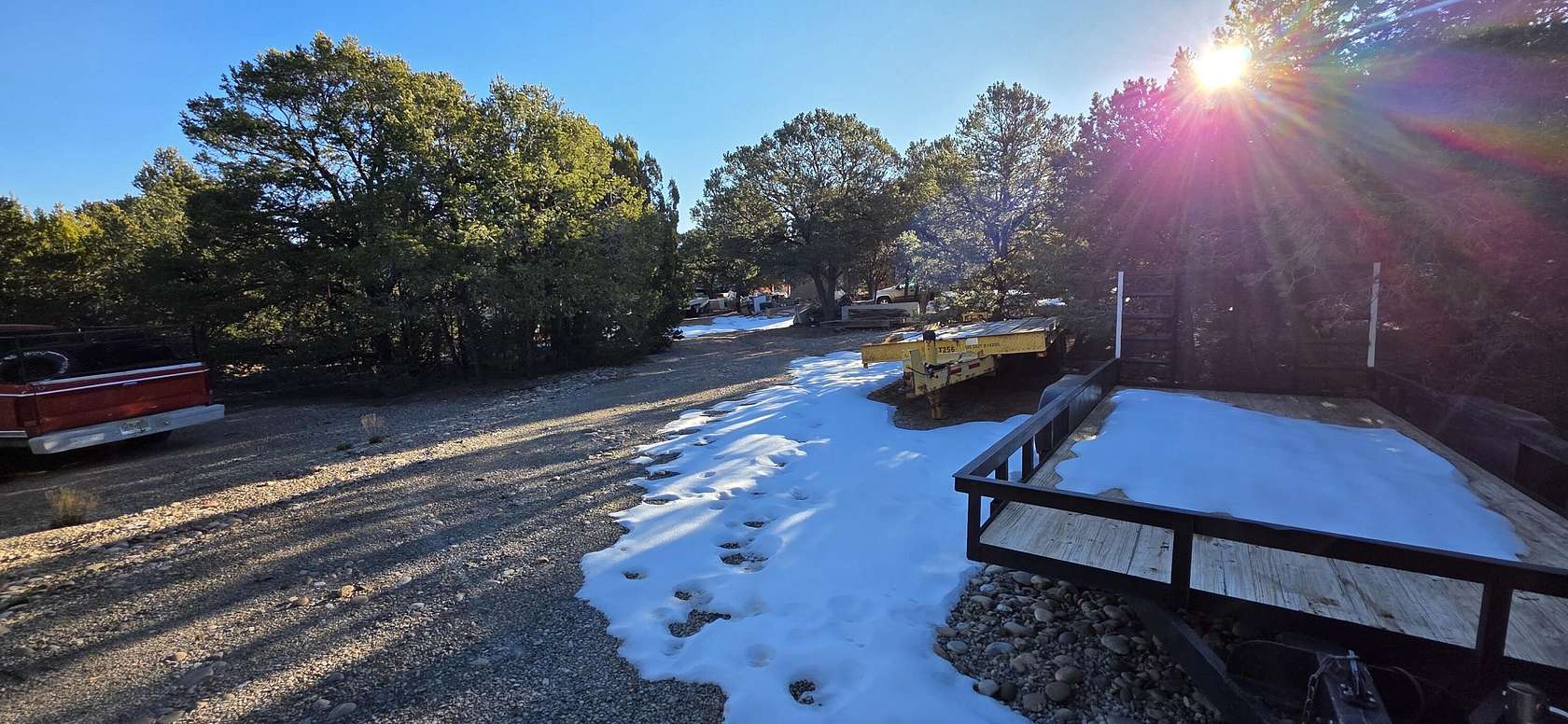 3.5 Acres of Residential Land with Home for Sale in Tijeras, New Mexico