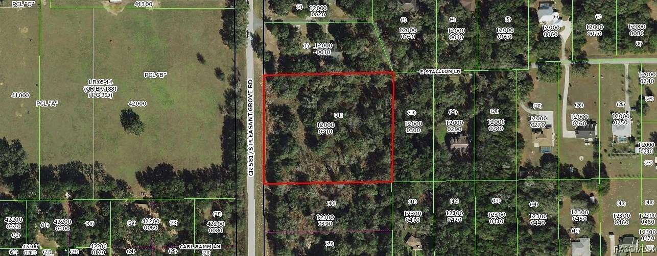 3.64 Acres of Residential Land for Sale in Inverness, Florida