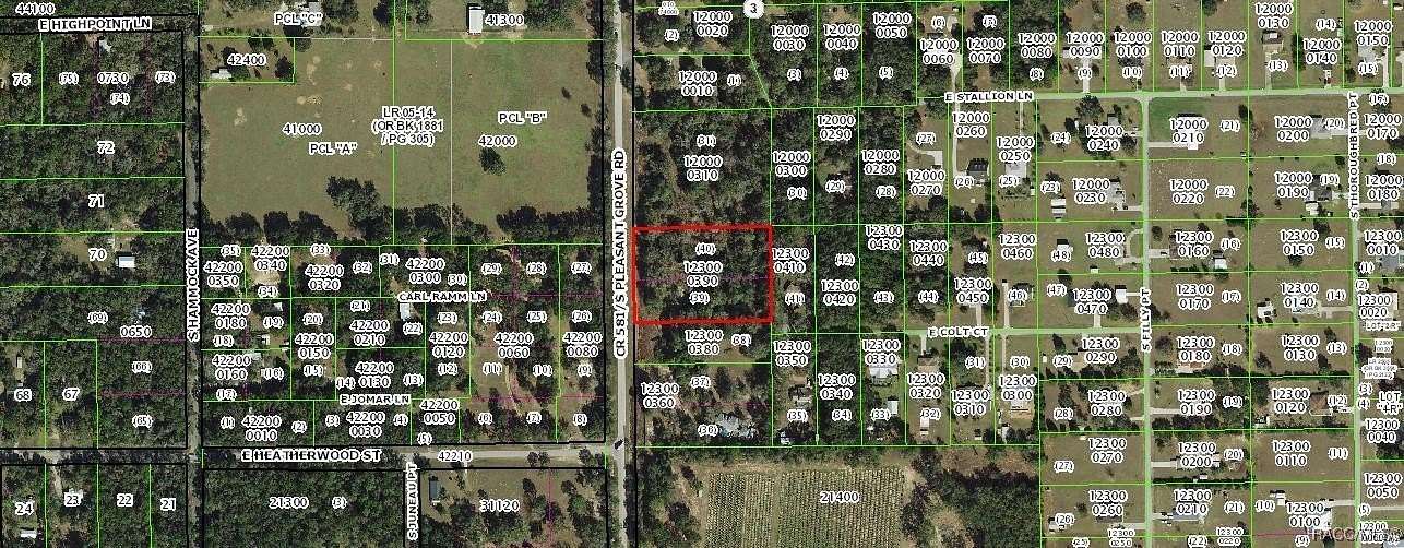 3 Acres of Residential Land for Sale in Inverness, Florida