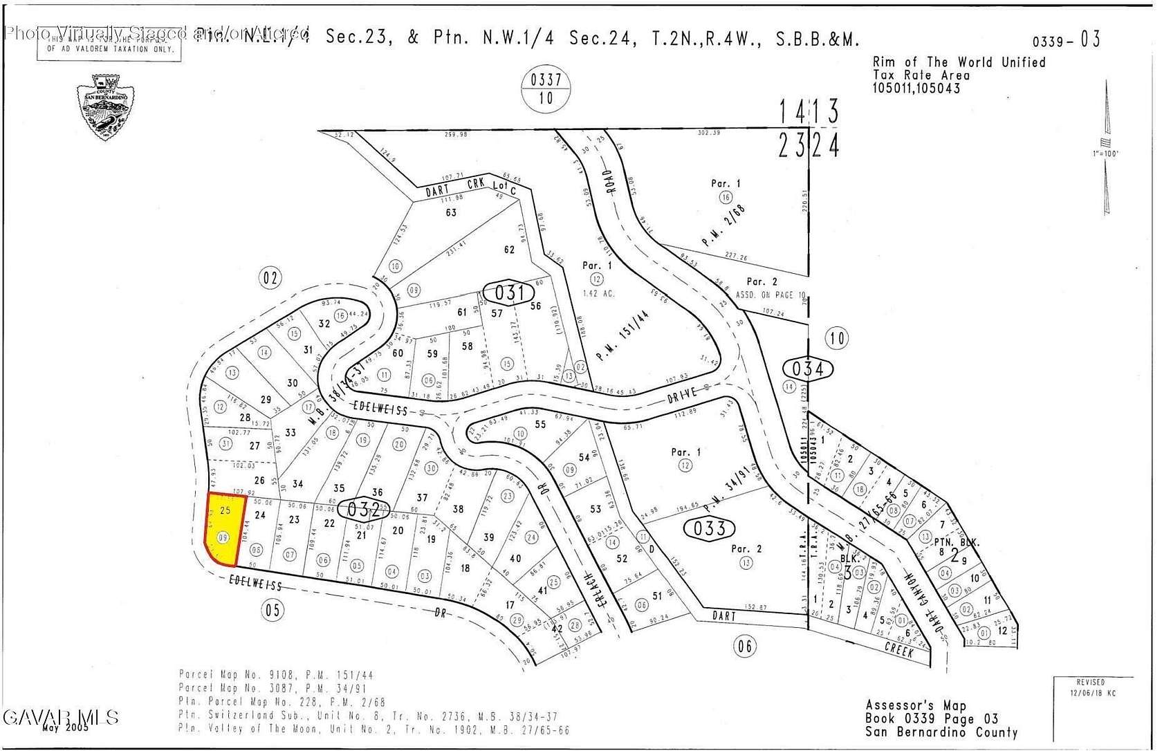 Residential Land for Sale in Crestline, California