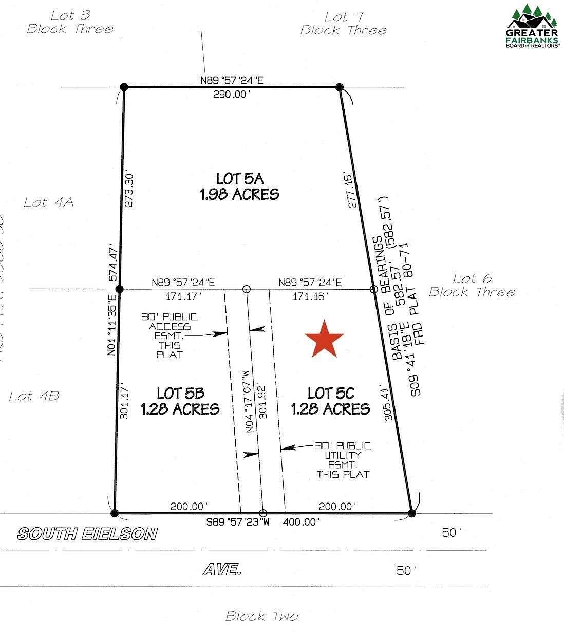 1.28 Acres of Residential Land for Sale in Delta Junction, Alaska