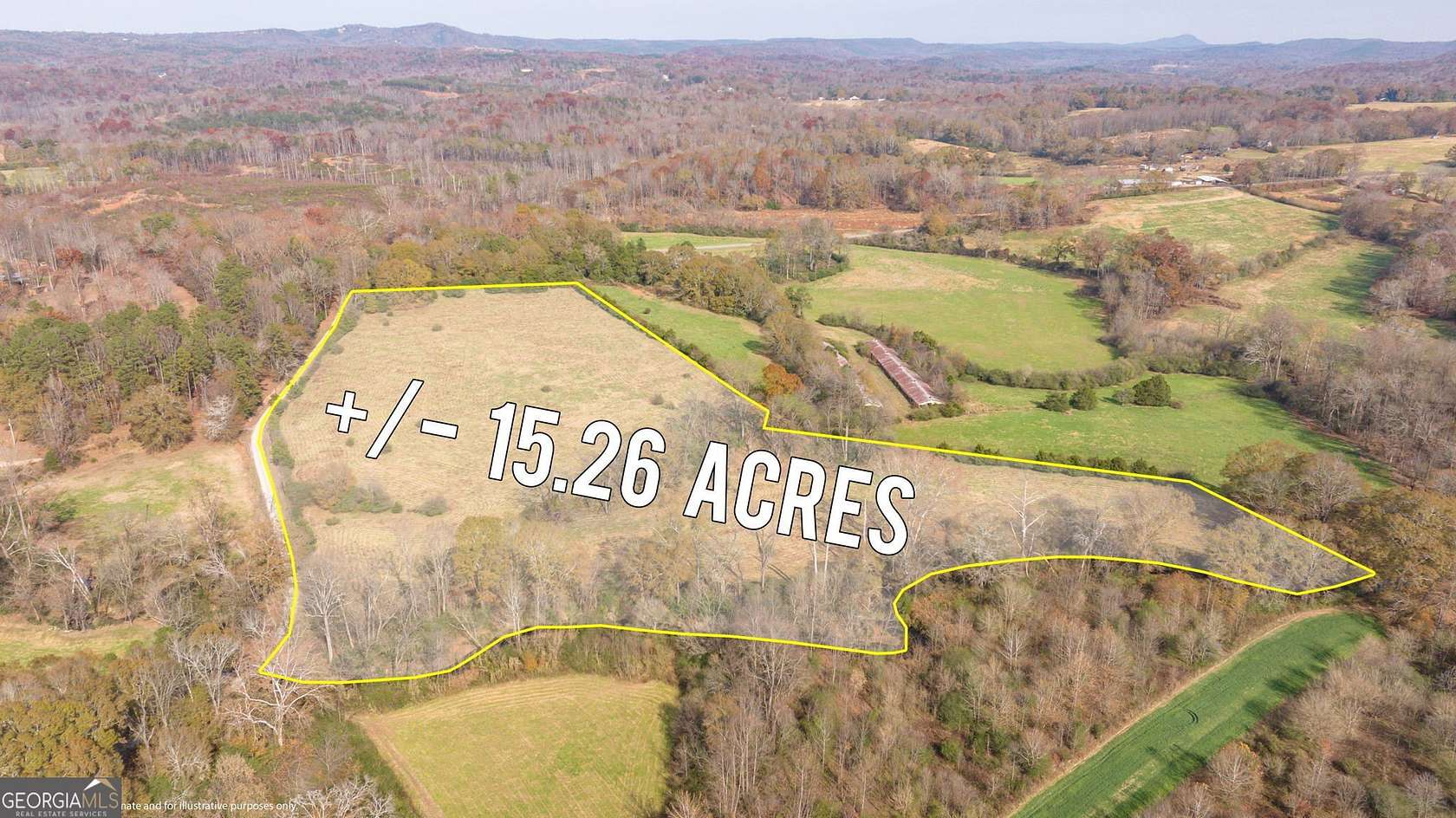15.3 Acres of Agricultural Land for Sale in Alto, Georgia