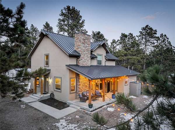 8 Acres of Land with Home for Sale in Colorado Springs, Colorado