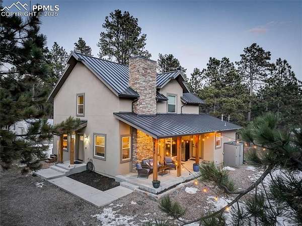 8 Acres of Land with Home for Sale in Colorado Springs, Colorado