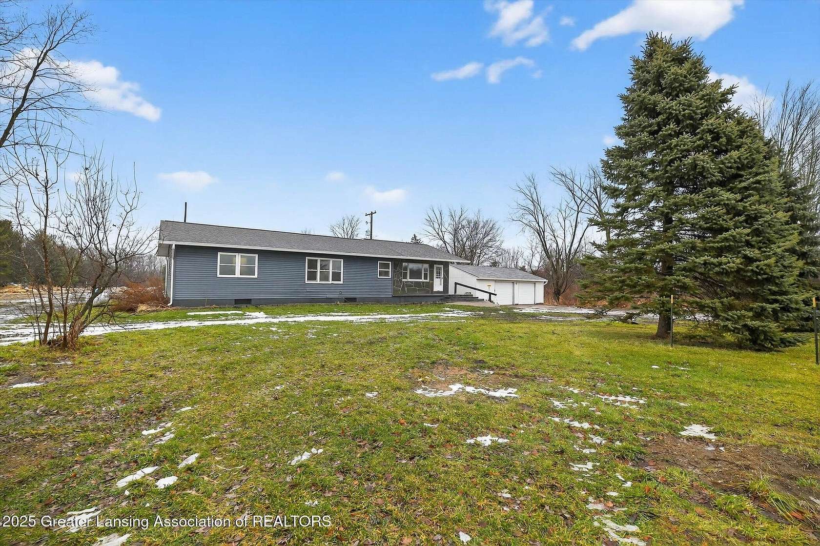 4 Acres of Residential Land with Home for Sale in Eaton Rapids, Michigan