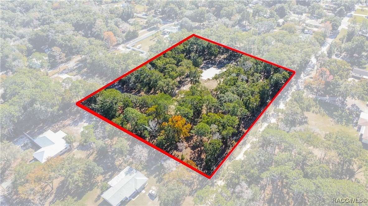 3.27 Acres of Residential Land for Sale in Inverness, Florida