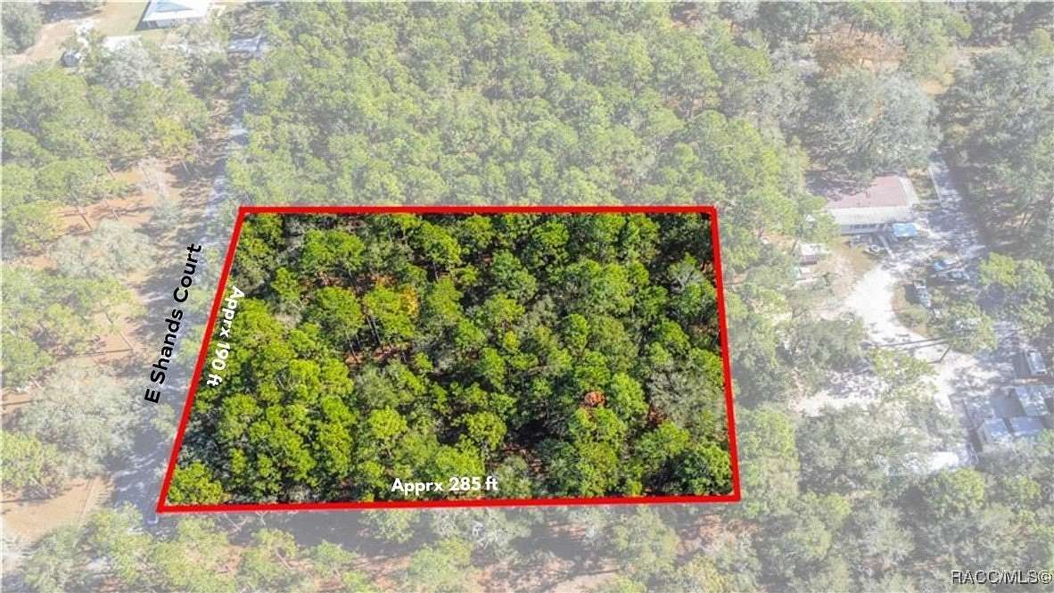1.26 Acres of Residential Land for Sale in Inverness, Florida
