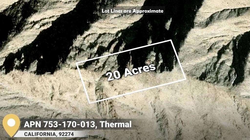20 Acres of Agricultural Land for Sale in Thermal, California