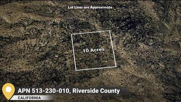 10 Acres of Agricultural Land for Sale in Palm Springs, California