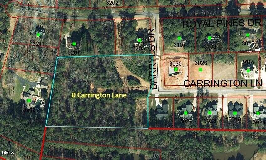 4.18 Acres of Residential Land for Sale in Sanford, North Carolina