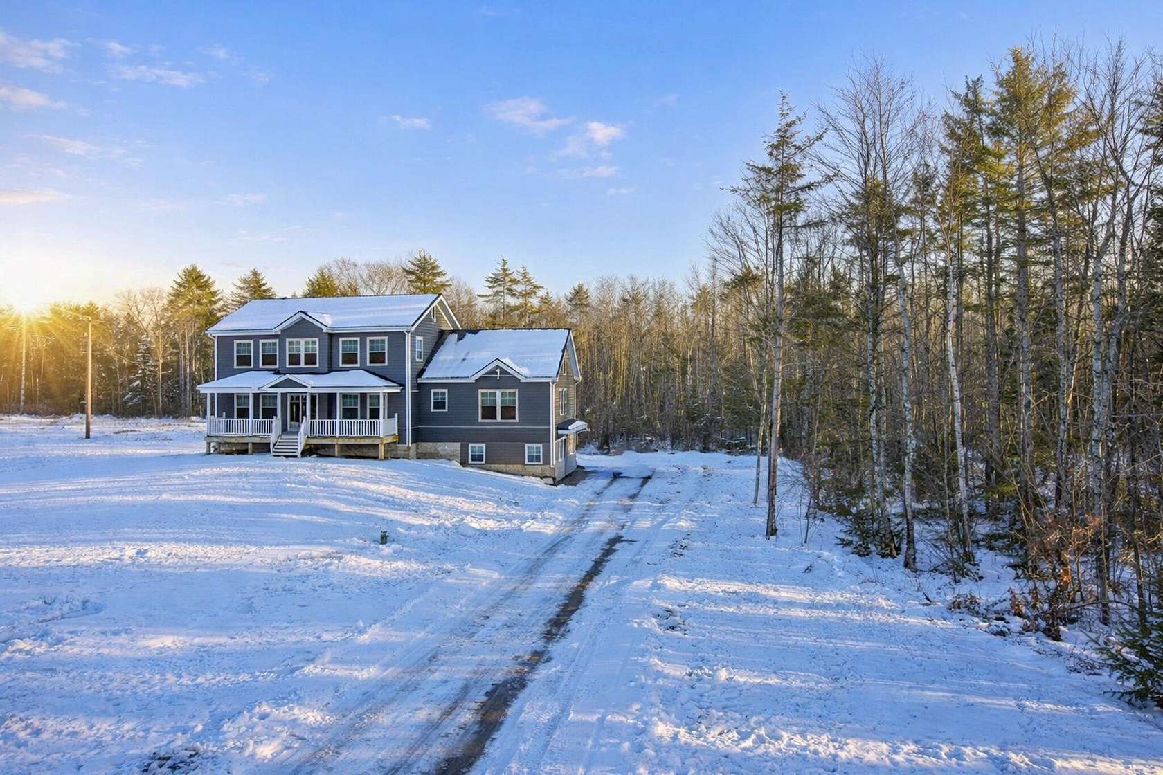5.53 Acres of Residential Land with Home for Sale in Berwick, Maine