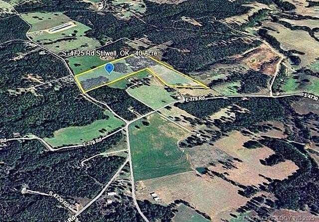 40 Acres of Agricultural & Residential Land for Sale in Stilwell, Oklahoma