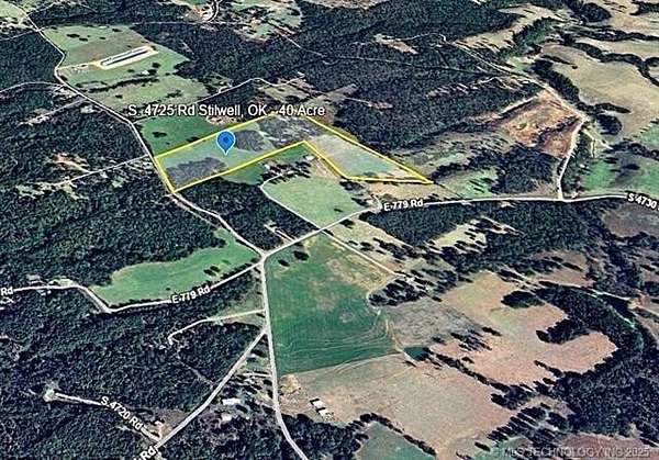40 Acres of Agricultural & Residential Land for Sale in Stilwell, Oklahoma