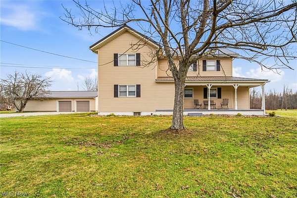 3 Acres of Land with Home for Sale in Jefferson, Ohio