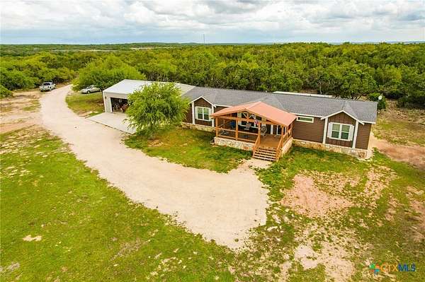 17 Acres of Land with Home for Sale in Blanco, Texas