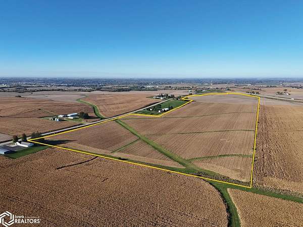 118 Acres of Agricultural Land for Sale in Anamosa, Iowa