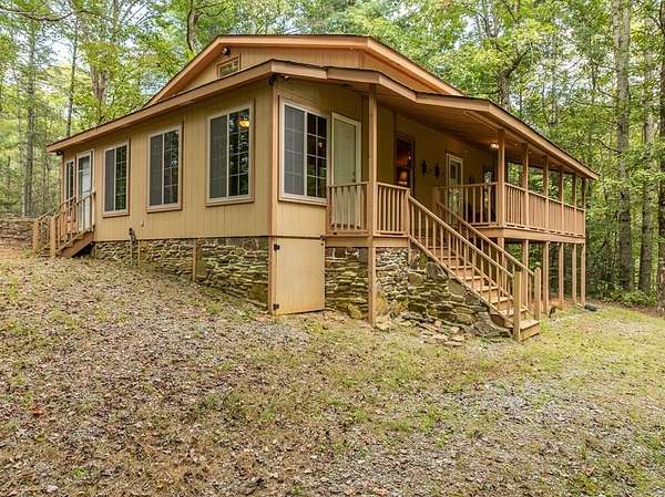 4.82 Acres of Residential Land with Home for Sale in Ellijay, Georgia