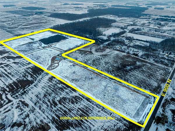 41.7 Acres of Land for Sale in Kendallville, Indiana