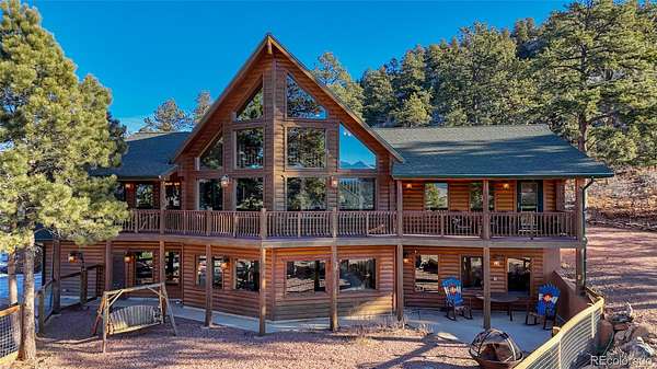 35.3 Acres of Recreational Land with Home for Sale in Westcliffe, Colorado