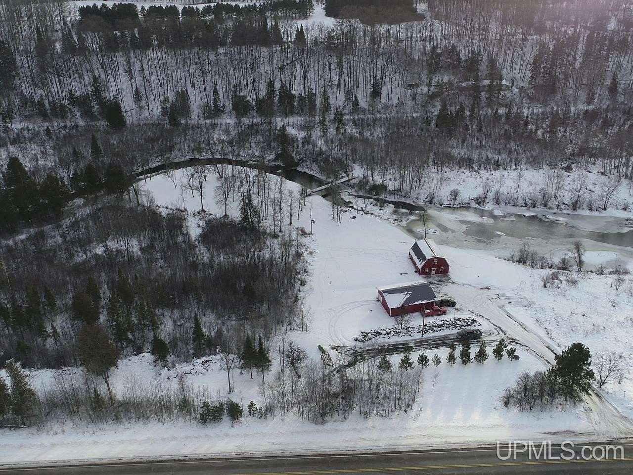 13 Acres of Land with Home for Sale in Foster City, Michigan