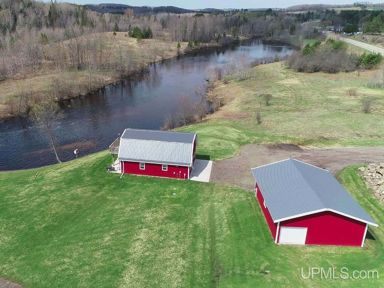 13 Acres of Land with Home for Sale in Foster City, Michigan