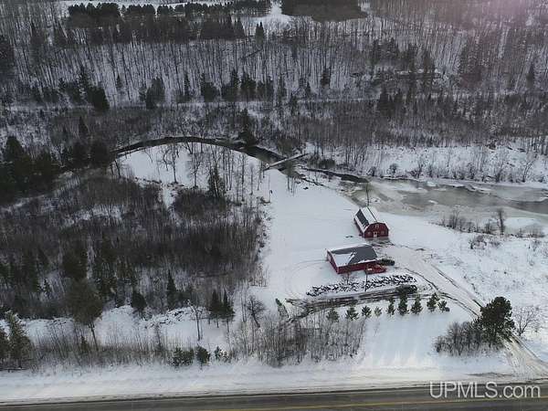 13 Acres of Land with Home for Sale in Foster City, Michigan