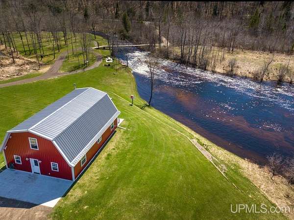 13 Acres of Land with Home for Sale in Foster City, Michigan