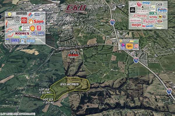 19.6 Acres of Land for Sale in Richmond, Kentucky