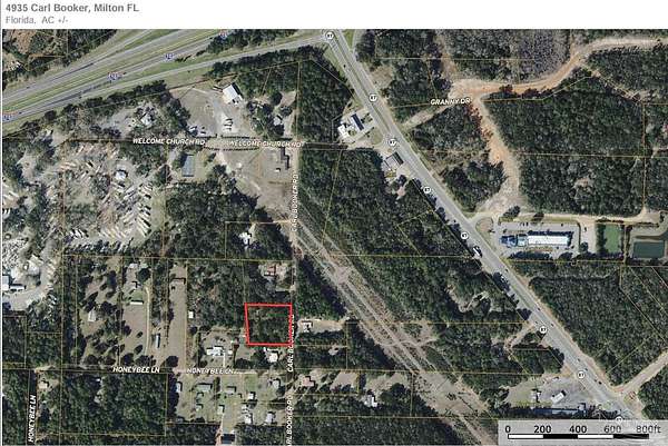 1.35 Acres of Residential Land for Sale in Milton, Florida