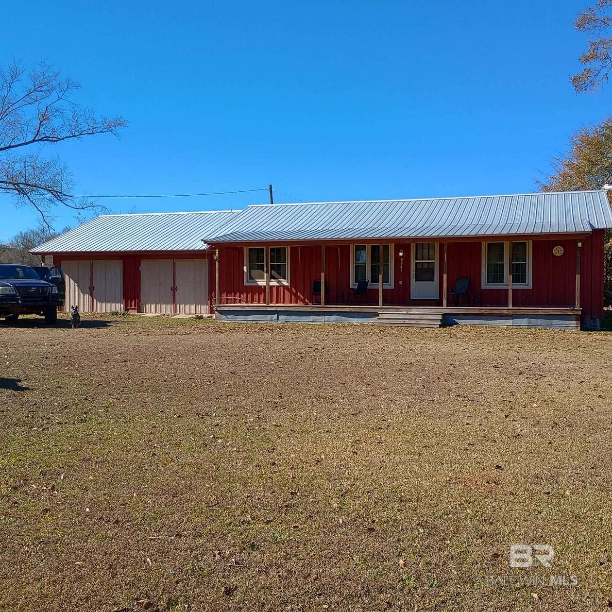 3 Acres of Residential Land with Home for Sale in Georgiana, Alabama