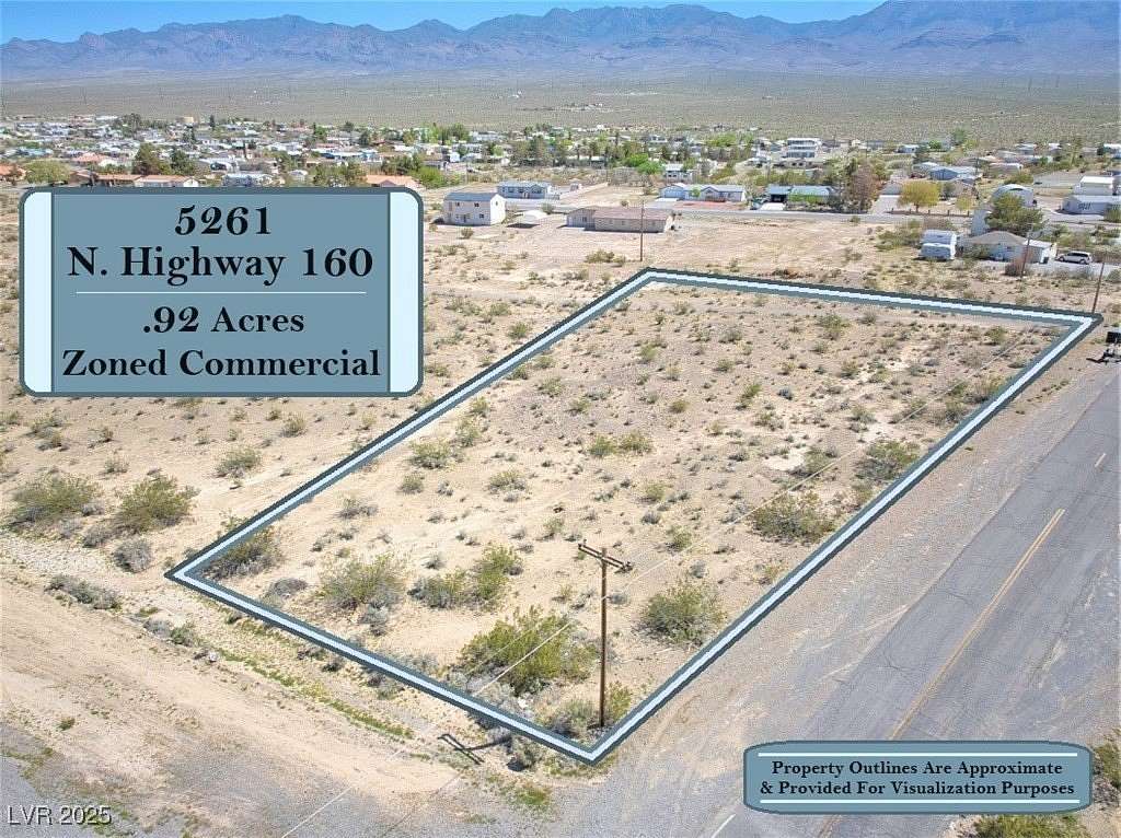 0.92 Acres of Commercial Land for Sale in Pahrump, Nevada