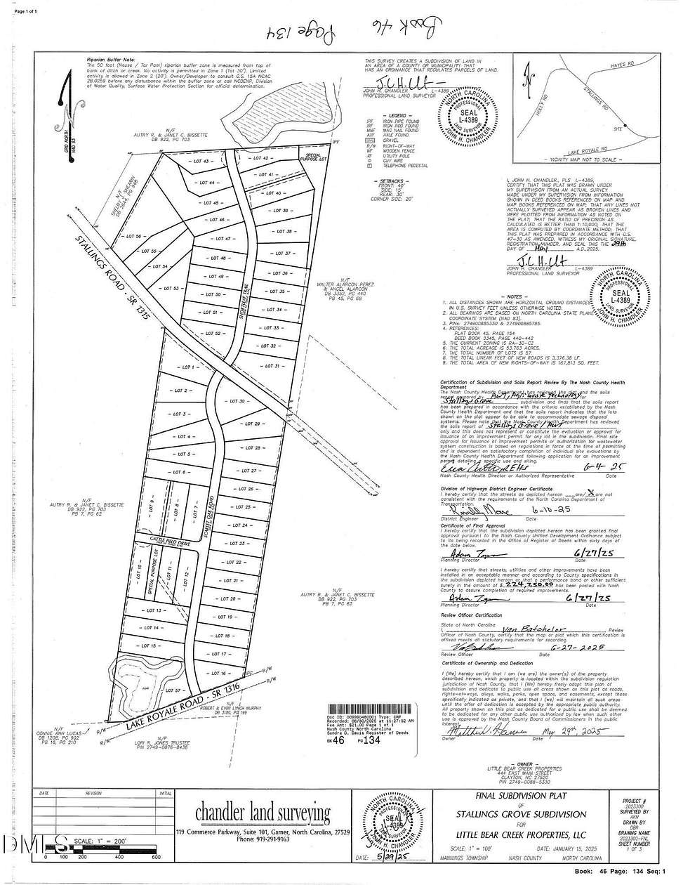 1.76 Acres of Residential Land for Sale in Spring Hope, North Carolina