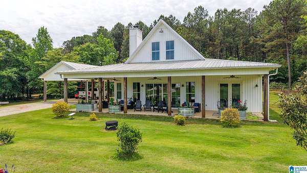6 Acres of Land with Home for Sale in Cropwell, Alabama