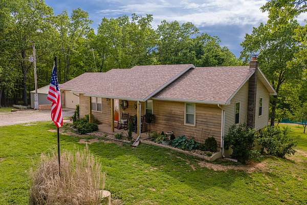 9.14 Acres of Land with Home for Sale in West Plains, Missouri