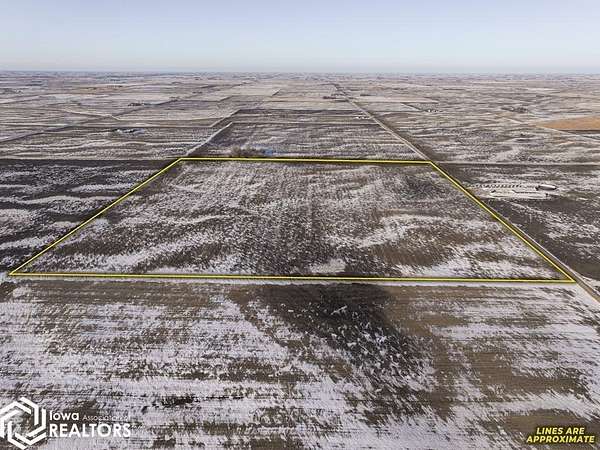 158 Acres of Agricultural Land for Sale in Swea City, Iowa
