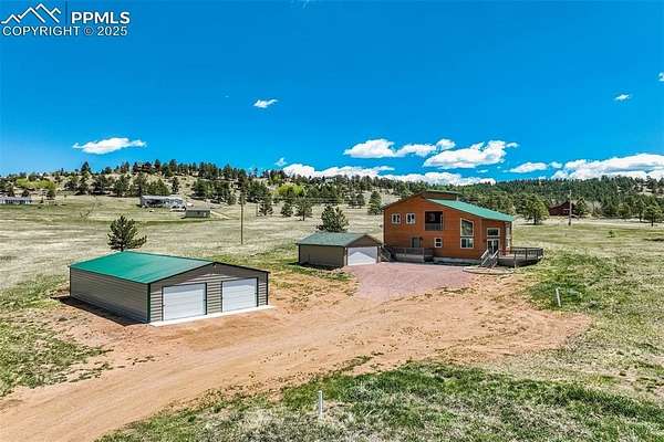 2 Acres of Residential Land with Home for Sale in Florissant, Colorado