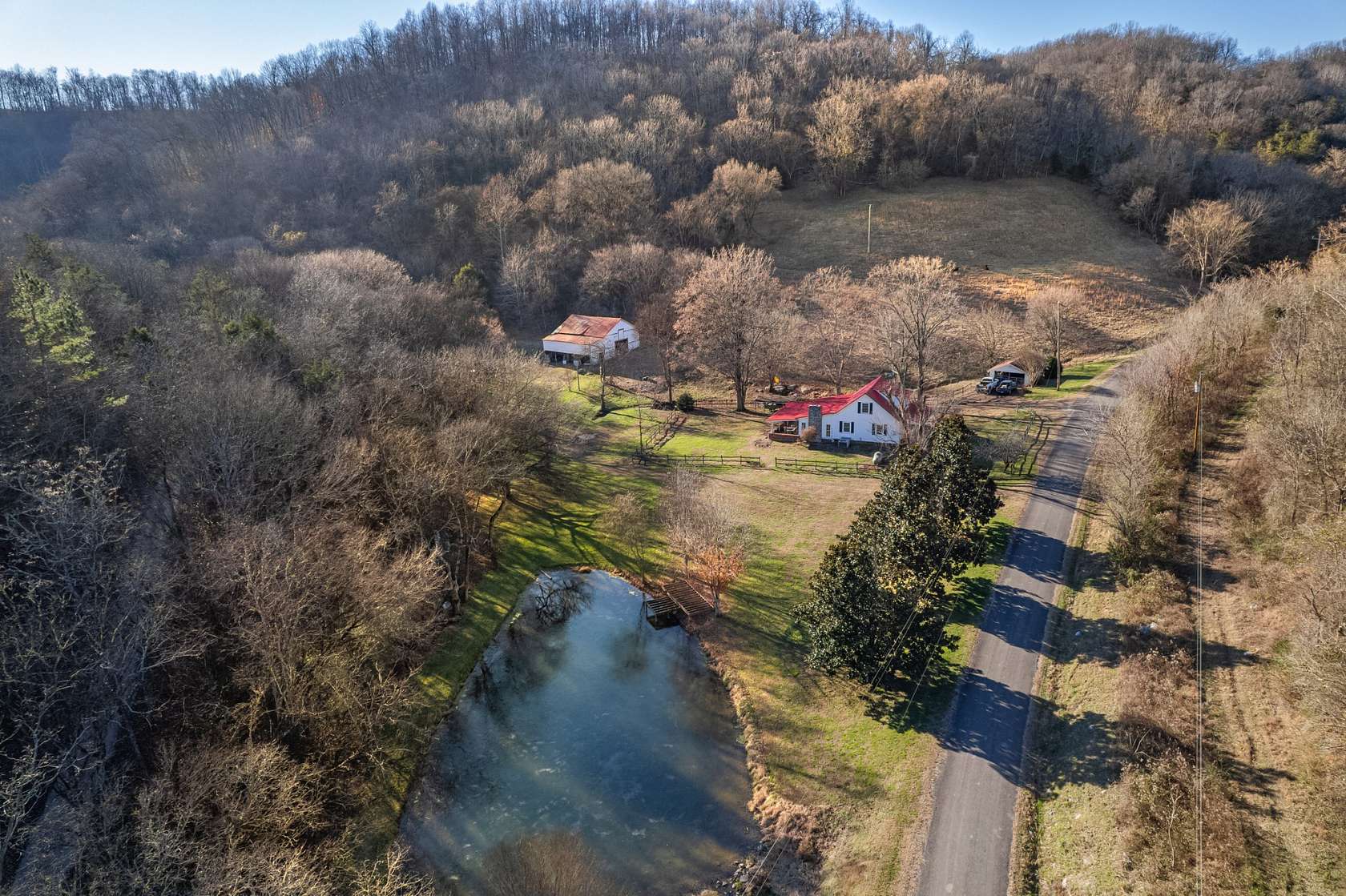 50 Acres of Land with Home for Sale in Belfast, Tennessee