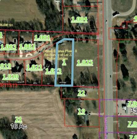 1.5 Acres of Residential Land for Sale in Muscle Shoals, Alabama