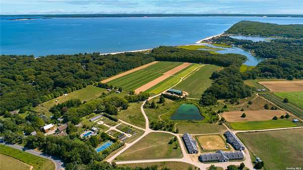104 Acres of Agricultural Land with Home for Sale in Peconic, New York