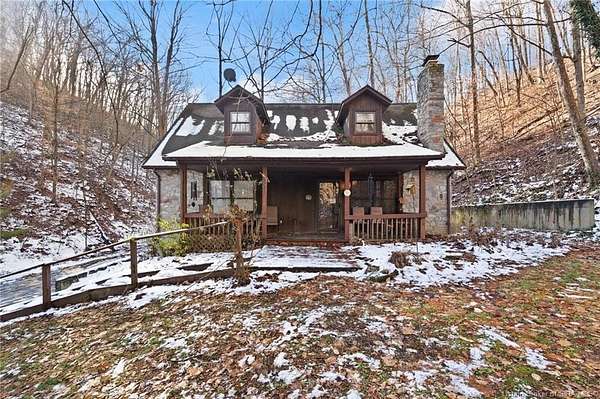 14.6 Acres of Land with Home for Sale in Borden, Indiana