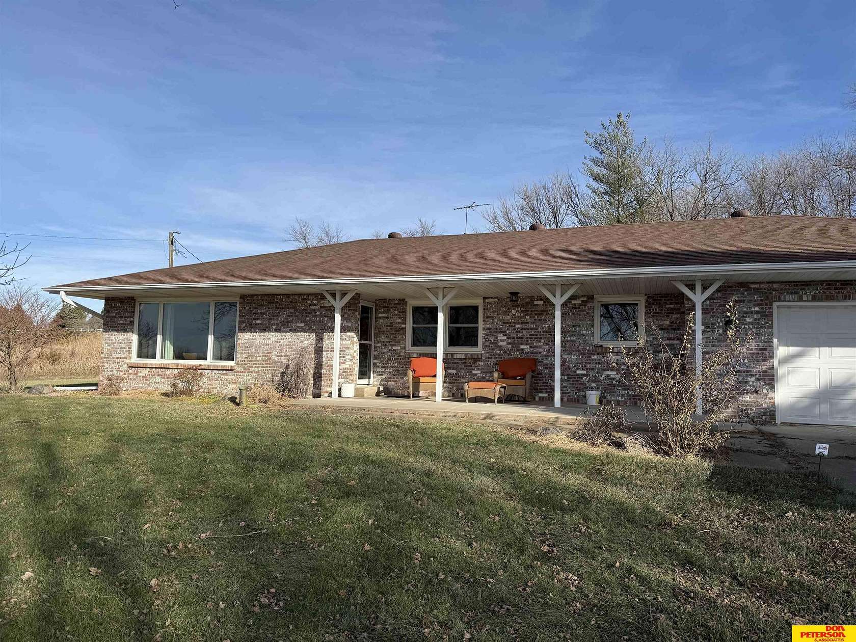 3 Acres of Residential Land with Home for Sale in Oakland, Nebraska