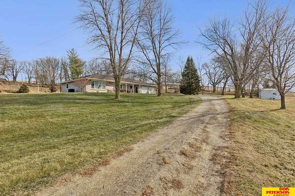 3 Acres of Residential Land with Home for Sale in Oakland, Nebraska