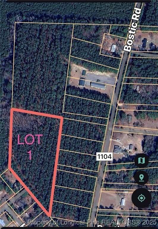 6 Acres of Residential Land for Sale in Laurinburg, North Carolina
