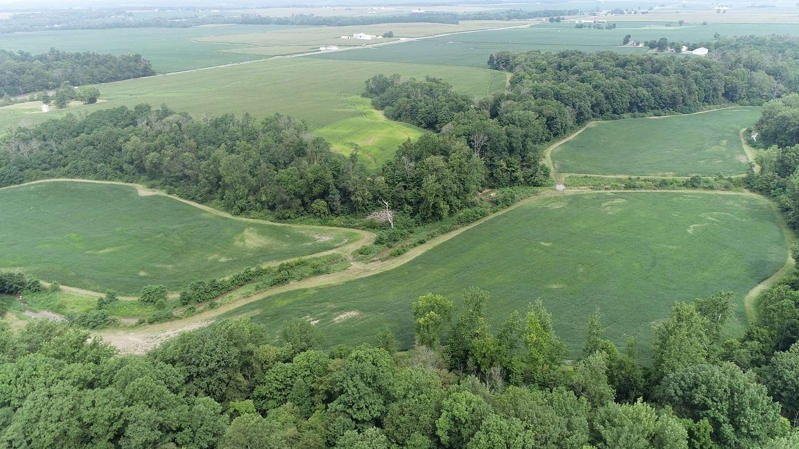 73 Acres of Recreational Land & Farm for Sale in Liberty, Indiana