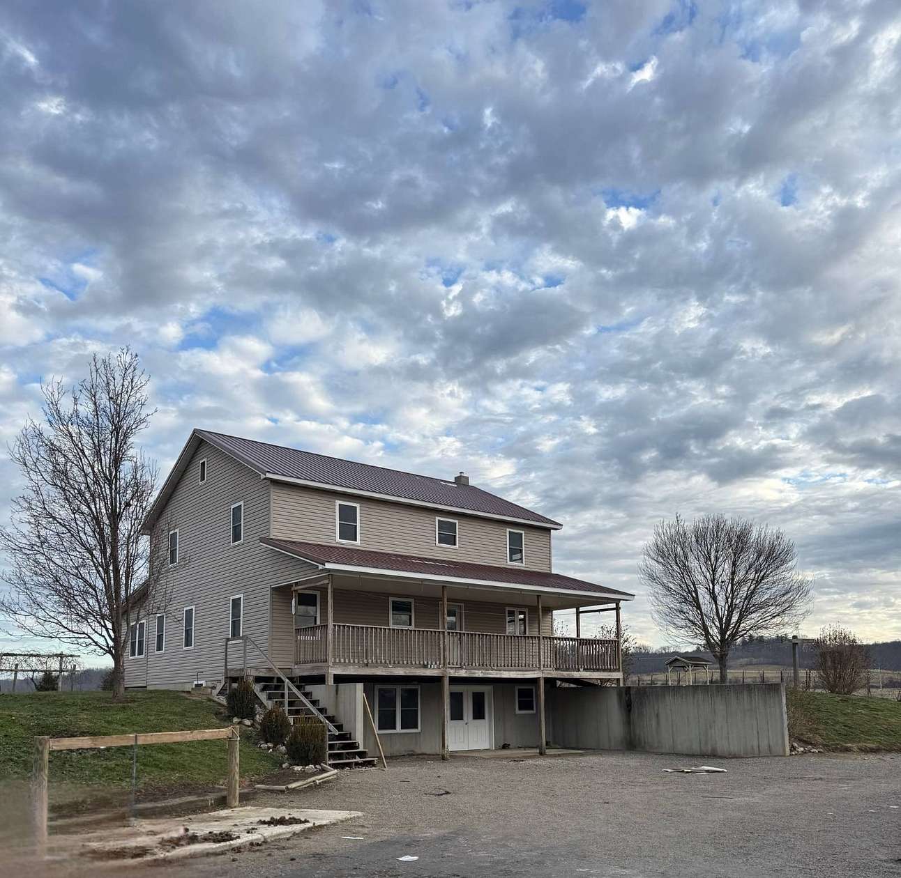 6 Acres of Land with Home for Sale in Jackson, Ohio