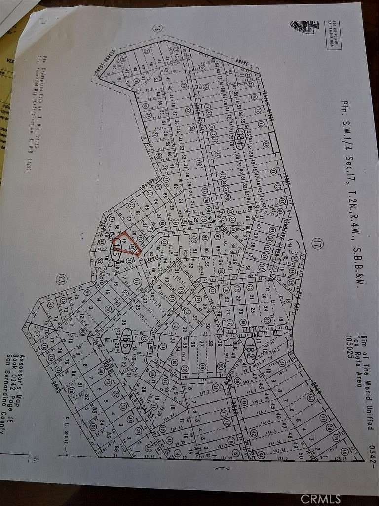 0.09 Acres of Land for Sale in Cedarpines Park, California