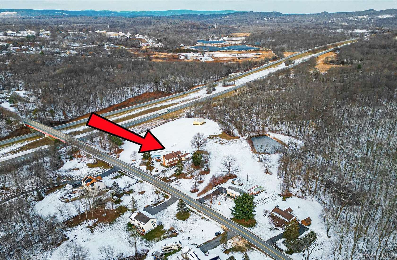 22.6 Acres of Recreational Land with Home for Sale in Middletown, New York