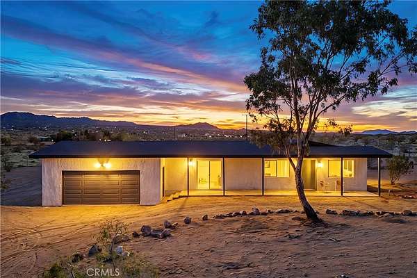 5 Acres of Land with Home for Sale in Landers, California
