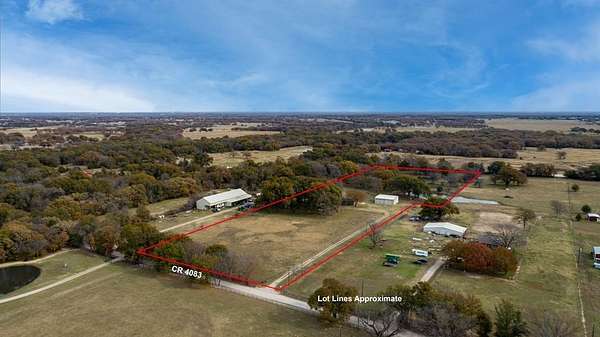 10.9 Acres of Land with Home for Sale in Scurry, Texas